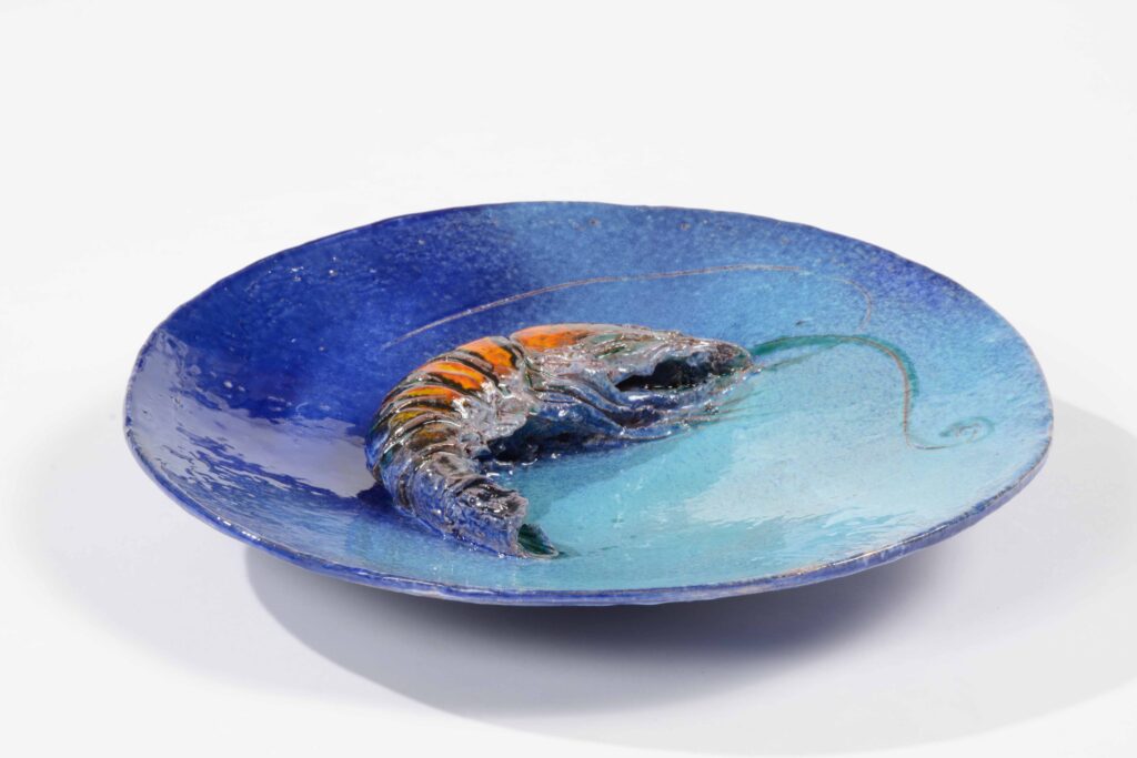 Bowl Seafood 4, 2017-2018 / Photography: Jürgen Baumann © Stefanie Bürkle - VG Bild Kunst