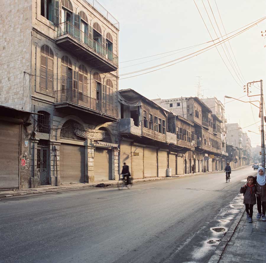 Aleppo Al Khandak Street @ Stefanie Bürkle, VG Bild-Kunst, 1999